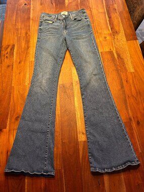 FRAME Le High Flare Jeans Light Wash - Size 28
